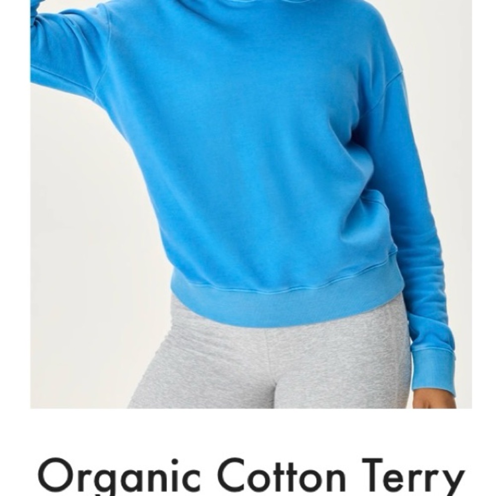 Outdoor Voices Organic Cotton Terry Hoodie